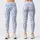 Light Blue Leopard Spots for Yoga Pilates Commutes and Everyday Style Leggings - 3