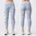 Light Blue Leopard Spots for Yoga Pilates Commutes and Everyday Style Leggings - 1
