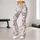 Soft Pink Rose and Bow Florals for Yoga, Pilates and Everyday Wear for Active Women Leggings - 10