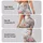 Soft Pink Rose and Bow Florals for Yoga, Pilates and Everyday Wear for Active Women Leggings - 8