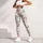 Soft Pink Rose and Bow Florals for Yoga, Pilates and Everyday Wear for Active Women Leggings - 4