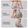 Soft Pink Rose and Bow Florals for Yoga, Pilates and Everyday Wear for Active Women Leggings - 2