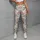 Soft Pink Rose and Bow Florals for Yoga, Pilates and Everyday Wear for Active Women Leggings - 4