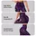 Celestial Sun Moon And Star Motifs For Yoga, Running And Everyday Outdoor Adventure Leggings - 2
