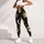 Vintage Celestial Sun Moon And Stars Motif For Yoga, Fitness, And Everyday Wear Style Leggings - 5