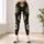 Vintage Celestial Sun Moon And Stars Motif For Yoga, Fitness, And Everyday Wear Style Leggings - 6