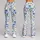 Blue Butterflies And Wildflowers For Everyday Garden Walks And Relaxed Weekend Wear Leggings - 9