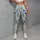 Blue Butterflies And Wildflowers For Everyday Garden Walks And Relaxed Weekend Wear Leggings - 6