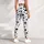 Black And White Polka Dots For Yoga, Pilates And Everyday Style Leggings - 4