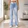 Blue Gray Cloud Wash For Yoga Pilates And Everyday Active Living Leggings - 11