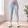 Blue Gray Cloud Wash For Yoga Pilates And Everyday Active Living Leggings - 4