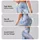 Blue Gray Cloud Wash For Yoga Pilates And Everyday Active Living Leggings - 2