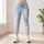 Blue Gray Cloud Wash For Yoga Pilates And Everyday Active Living Leggings - 6