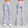 Navy Polka Dots on Ivory for Yoga, Pilates, and Everyday Studio Style Leggings - 9