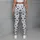 Navy Polka Dots on Ivory for Yoga, Pilates, and Everyday Studio Style Leggings - 6