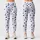 Navy Polka Dots on Ivory for Yoga, Pilates, and Everyday Studio Style Leggings - 3