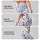 Navy Polka Dots on Ivory for Yoga, Pilates, and Everyday Studio Style Leggings - 2