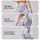 Navy Polka Dots on Ivory for Yoga, Pilates, and Everyday Studio Style Leggings - 2