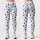Navy Polka Dots on Ivory for Yoga, Pilates, and Everyday Studio Style Leggings - 1