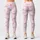 Blush Pink Bow Motifs for Yoga, Pilates and Everyday Studio-to-Street Style for Women Leggings - 3
