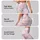 Blush Pink Bow Motifs for Yoga, Pilates and Everyday Studio-to-Street Style for Women Leggings - 8