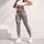 Elegant Galloping Horses for Pilates, Gym Workouts and Everyday Equestrian Style Leggings - 4