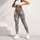 Elegant Galloping Horses for Pilates, Gym Workouts and Everyday Equestrian Style Leggings - 6