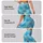 Aqua Blue Smiley Faces for Yoga, Pilates, Gym Days, and Everyday Outings Leggings - 8