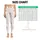Ivory Champagne Cube Geometry For Yoga, Pilates, Travel And Everyday Active Wear Leggings - 3