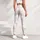 Ivory Champagne Cube Geometry For Yoga, Pilates, Travel And Everyday Active Wear Leggings - 4