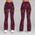Burgundy Geometric Lines for Yoga, Pilates and Everyday Movement for Active Women Leggings - 9