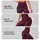 Burgundy Geometric Lines for Yoga, Pilates and Everyday Movement for Active Women Leggings - 2