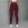 Burgundy Geometric Lines for Yoga, Pilates and Everyday Movement for Active Women Leggings - 6