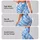 Blue Diamond-Cross Gingham Style for Yoga, Pilates and Everyday Errands for Women Leggings - 8
