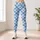 Blue Diamond-Cross Gingham Style for Yoga, Pilates and Everyday Errands for Women Leggings - 4