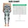 Navy And Sage Fan Scales For Yoga, Pilates, Cycling And Everyday Activewear Leggings - 1