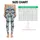 Navy And Sage Fan Scales For Yoga, Pilates, Cycling And Everyday Activewear Leggings - 3