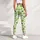 Green Polka Dots for Yoga, Pilates and Everyday Active Style for Women Leggings - 4