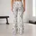 Lavender Berry Sprigs for Yoga, Pilates, and Relaxed Everyday Wear Leggings - 10