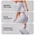 Charcoal And Ivory Hearts For Yoga Pilates And Everyday Activewear Leggings - 8