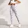 Charcoal And Ivory Hearts For Yoga Pilates And Everyday Activewear Leggings - 5
