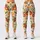 Watercolor Persimmon Fruit for Pilates, Yoga and Everyday Wellness for Women Leggings - 3