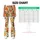 Watercolor Persimmon Fruit for Pilates, Yoga and Everyday Wellness for Women Leggings - 7