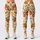 Watercolor Persimmon Fruit for Pilates, Yoga and Everyday Wellness for Women Leggings - 1