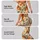 Watercolor Persimmon Fruit for Pilates, Yoga and Everyday Wellness for Women Leggings - 2