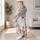Blush Rose and Sage Botanicals for Yoga, Running and Everyday Wear Leggings - 12