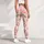 Blush Peach Fruit Motifs for Yoga, Pilates, and Fresh Everyday Wellness Style for Her Leggings - 6