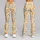 Delicate Orange Wildflower Sprigs for Yoga, Pilates, and Everyday Springtime Outings Leggings - 9