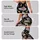 Flying Baby Elephant Among Moonlit Clouds for Dreamy Yoga and Everyday Activewear Style Leggings - 8