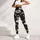 Flying Baby Elephant Among Moonlit Clouds for Dreamy Yoga and Everyday Activewear Style Leggings - 4